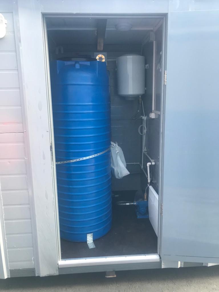 Автономный туалетный модуль ЭКОС-5 (тройной) (фото 6) в Балашихе